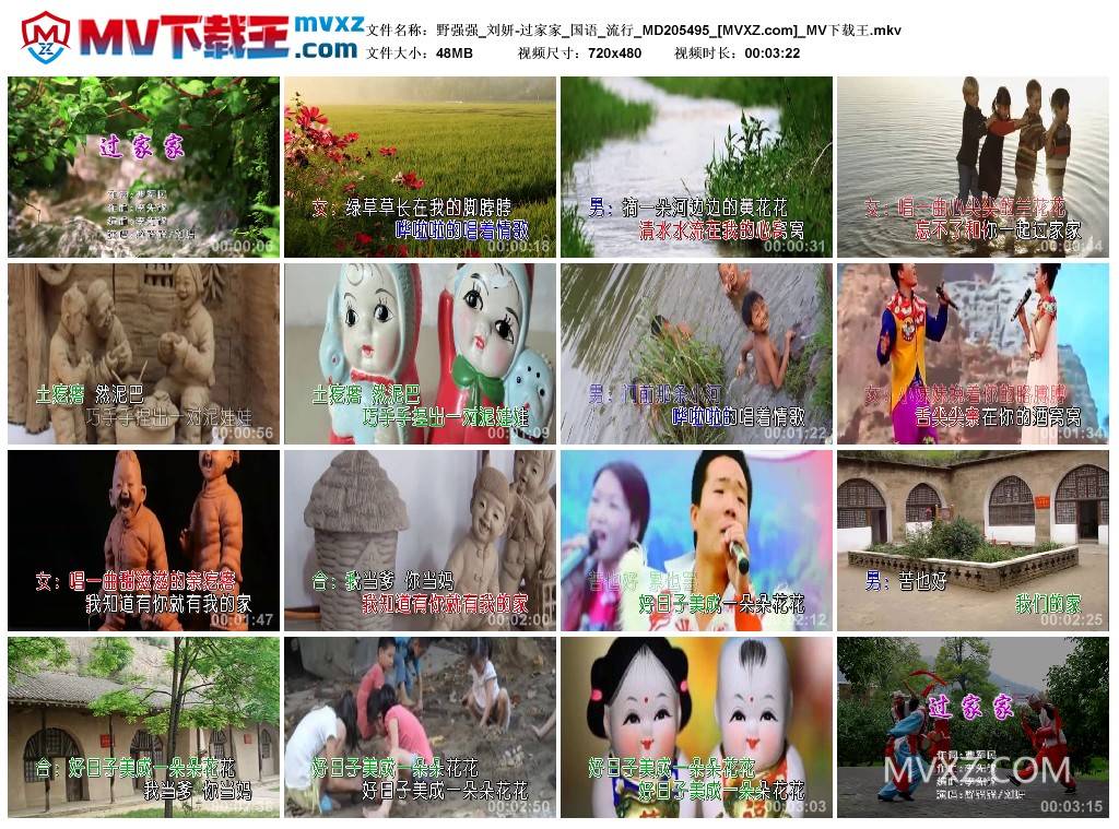 野强强_刘妍-过家家_国语_流行_MD205495